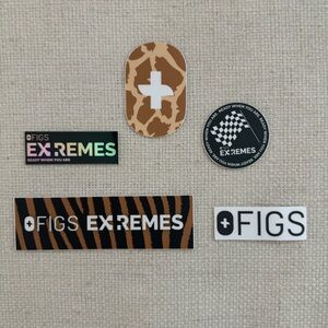 Figs scrubs Stickers bundle of 5